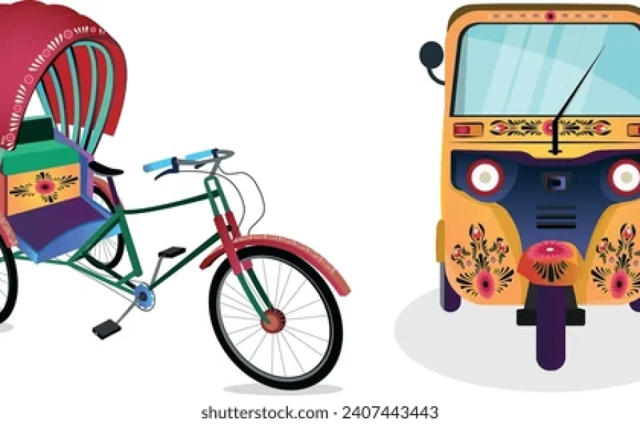 সেন্ট মার্টিন ইকো-রিকশা সার্ভিস